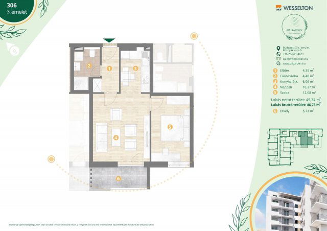 Eladó téglalakás, Budapesten, XIV. kerületben, Bosnyák utcában