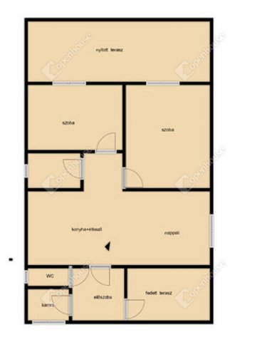 Eladó családi ház, Debrecenben 69.9 M Ft, 3 szobás