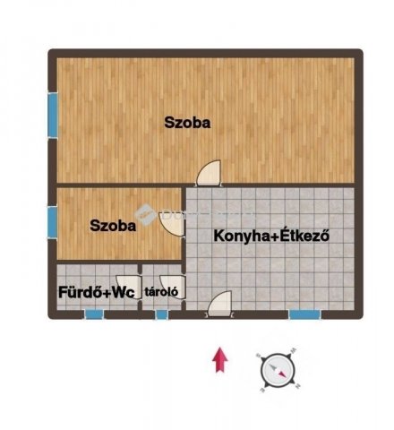 Eladó mezogazdasagi ingatlan, Kecskeméten 39.9 M Ft, 2 szobás
