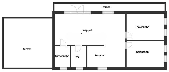 Eladó nyaraló, Balatonkeresztúron 87 M Ft, 7+1 szobás