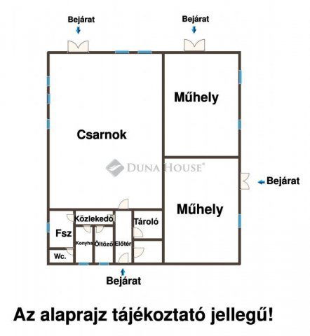 Eladó ipari ingatlan, Kisapostagon 159 M Ft / költözzbe.hu