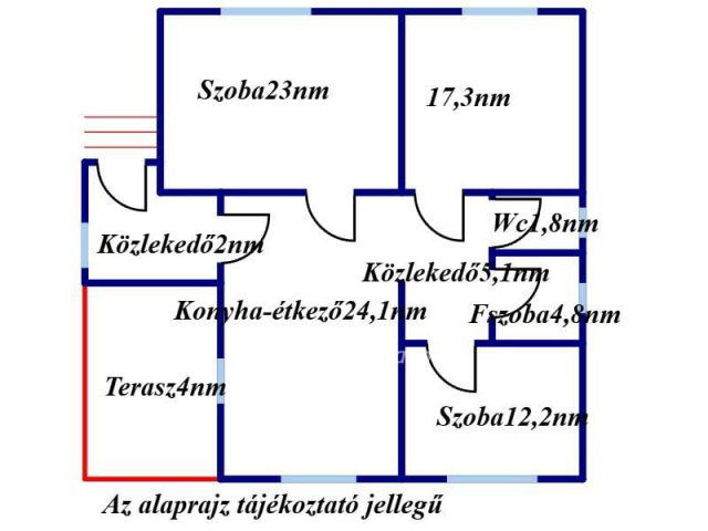 Eladó családi ház, Nádudvaron 26 M Ft, 3 szobás