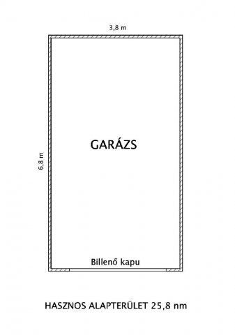 Eladó garázs, Ajkán 7.98 M Ft / költözzbe.hu