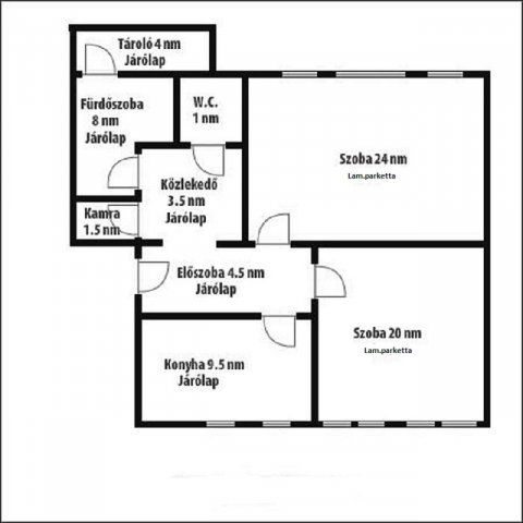 Eladó téglalakás, Salgótarjánban 19.9 M Ft, 2 szobás