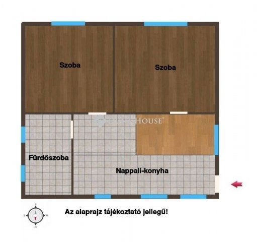 Eladó családi ház, Mendén 69.5 M Ft, 3 szobás