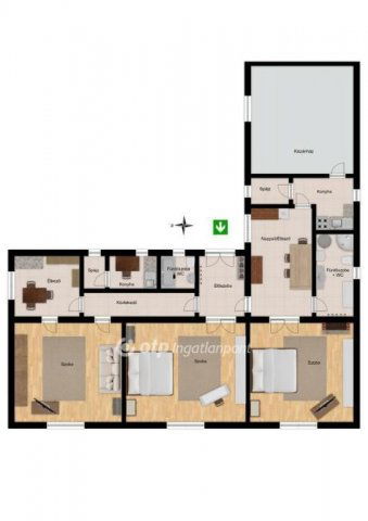 Eladó családi ház, Hajdúhadházon 39.9 M Ft, 3 szobás