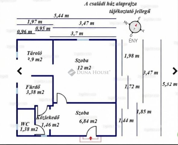 Eladó családi ház, Kiskunfélegyházán 27.5 M Ft, 1 szobás