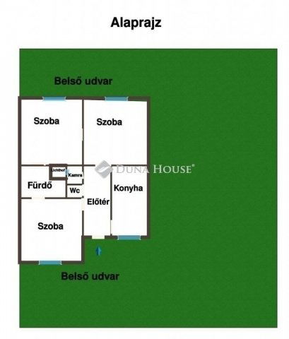 Eladó téglalakás, Budapesten, VI. kerületben 69.9 M Ft, 3 szobás