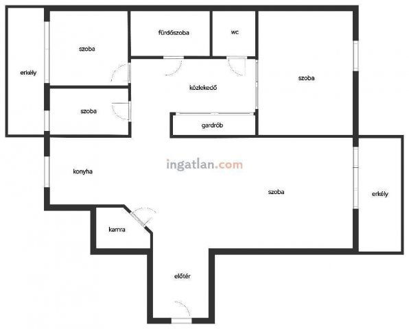 Eladó téglalakás, Miskolcon 69.9 M Ft, 3+1 szobás