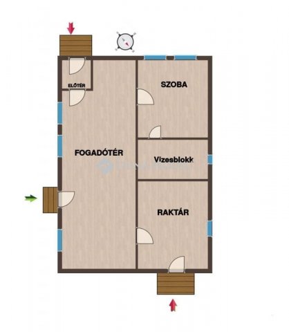 Eladó üzlethelyiség, Csehiben 8.5 M Ft / költözzbe.hu
