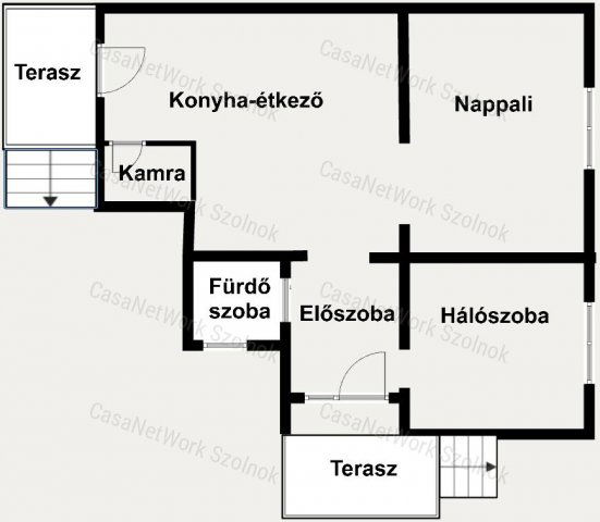 Eladó családi ház, Tószegen 35 M Ft, 2 szobás