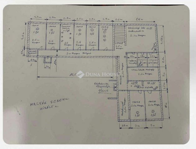Eladó iroda, Budapesten, VI. kerületben 179 M Ft, 8 szobás
