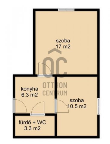 Eladó családi ház, Somogysimonyin 18.5 M Ft, 2 szobás