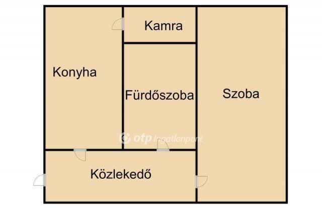 Eladó téglalakás, Nyíregyházán 31 M Ft, 1 szobás