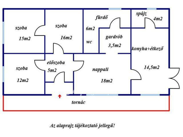 Eladó családi ház, Taron 18 M Ft, 4 szobás