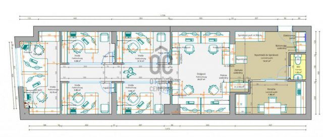 Kiadó iroda, Budapesten, VI. kerületben 1017 E Ft / hó