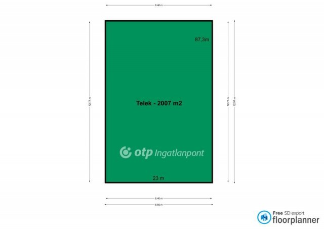 Eladó telek, Budapesten, XVII. kerületben 129.9 M Ft