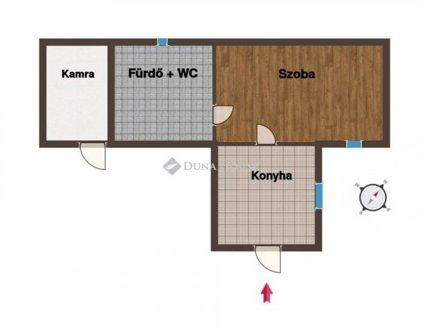 Eladó téglalakás, Kecskeméten, Sziget utcában 18.99 M Ft