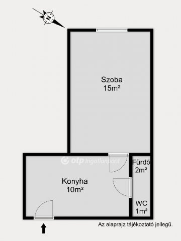 Eladó téglalakás, Budapesten, X. kerületben 28.8 M Ft, 1 szobás