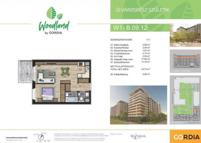 Eladó téglalakás, Budapesten, IX. kerületben 96.47 M Ft