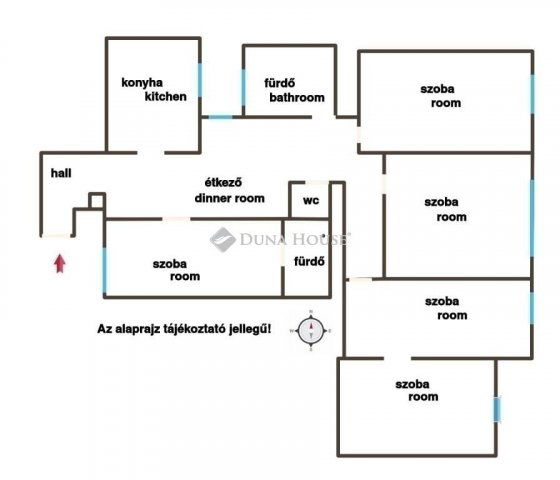 Eladó téglalakás, Budapesten, V. kerületben 160 M Ft, 5 szobás