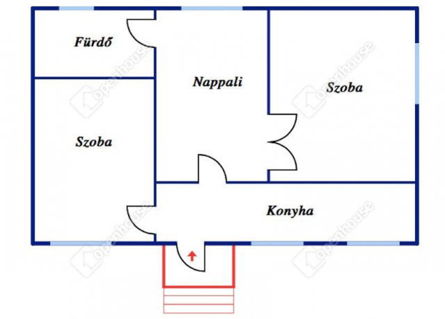 Eladó családi ház, Nyáregyházán 60 M Ft, 3 szobás