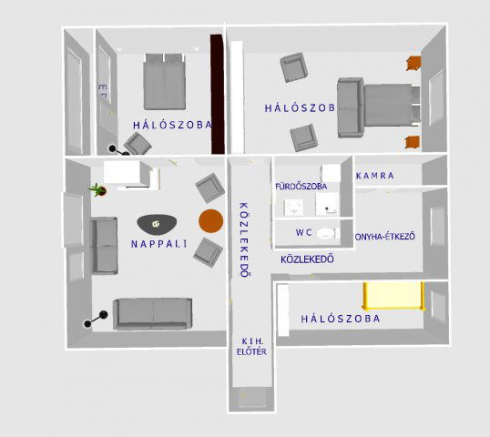 Eladó panellakás, Szegeden, Tarján szélen 64.9 M Ft, 4 szobás