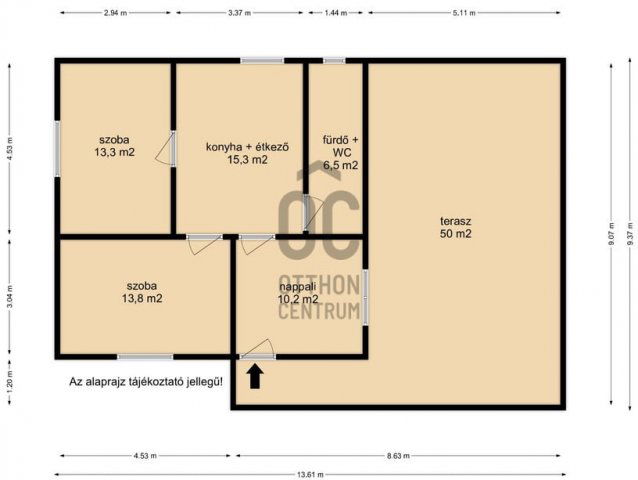 Eladó családi ház, Ozmánbükön 26.9 M Ft, 3 szobás