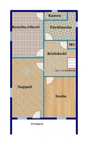 Eladó családi ház, Szabadbattyánban 60 M Ft, 4 szobás