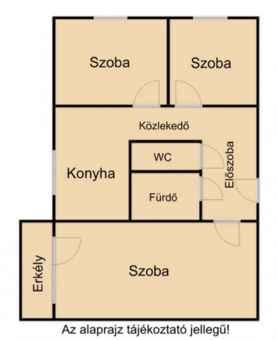 Eladó téglalakás, Miskolcon 34.9 M Ft, 1+2 szobás