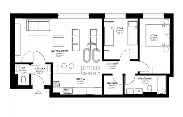 Eladó téglalakás, Budapesten, VII. kerületben, Kazinczy utcában