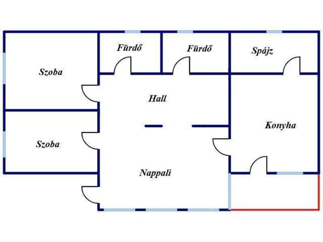 Eladó családi ház, Ónodon 24.9 M Ft, 3 szobás