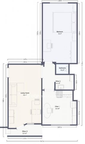 Eladó panellakás, Székesfehérvárott 39.9 M Ft, 2 szobás