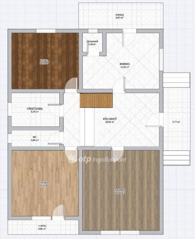 Eladó családi ház, Szomolyán 62.85 M Ft, 4 szobás