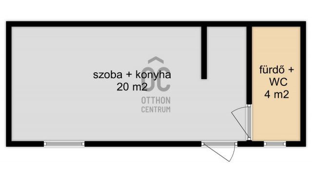 Eladó téglalakás, Nagykanizsán 8.9 M Ft, 1 szobás