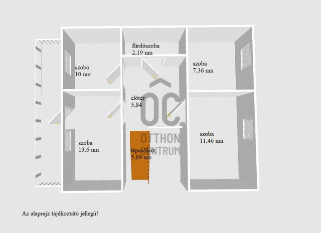 Eladó sorház, Ajkán 56 M Ft, 5 szobás / költözzbe.hu
