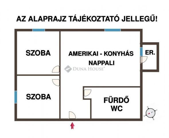 Eladó téglalakás, Albertirsán 56.45 M Ft, 3 szobás