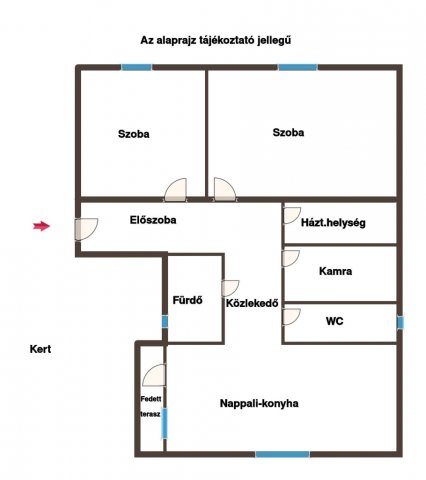 Eladó családi ház, Pécsett 84.99 M Ft, 3 szobás