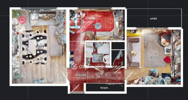 Eladó panellakás, Putnokon 14.99 M Ft, 2 szobás