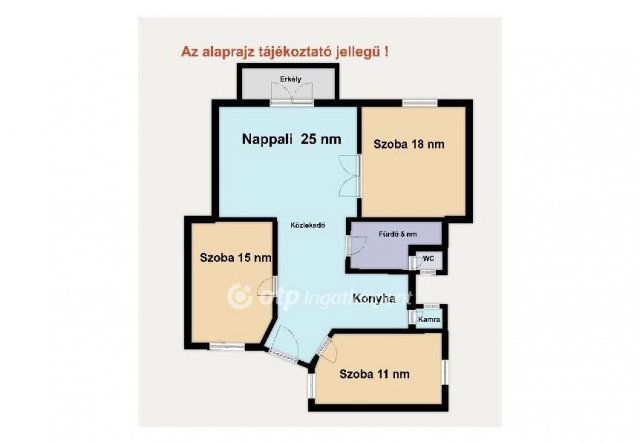 Eladó téglalakás, Budapesten, II. kerületben 125 M Ft, 4 szobás