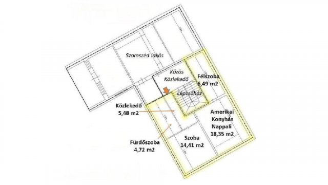 Eladó téglalakás, Egerben 59.5 M Ft, 2+1 szobás