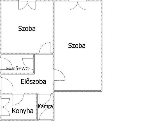 Eladó téglalakás, Mezőhegyesen 11 M Ft, 2 szobás