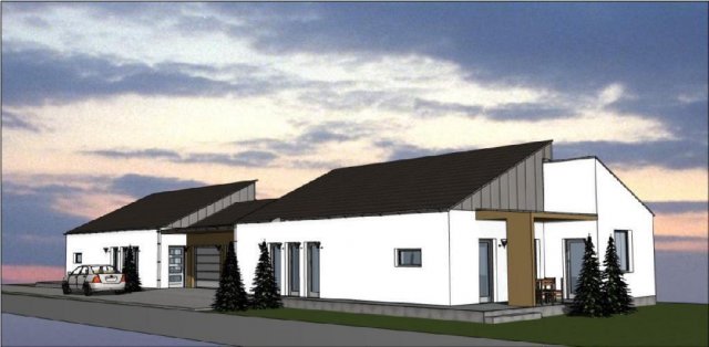 Eladó ikerház, Adonyban 79.9 M Ft, 4 szobás