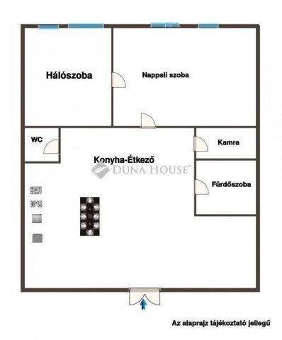 Eladó téglalakás, Budapesten, IX. kerületben 94.9 M Ft, 2 szobás