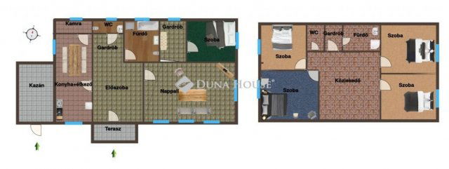 Eladó családi ház, Abonyban 62.9 M Ft, 6 szobás