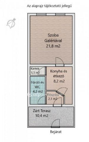 Eladó családi ház, Budapesten, XX. kerületben 49 M Ft, 1 szobás