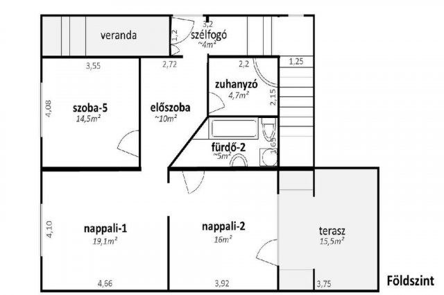 Eladó családi ház, Miskolcon 94 M Ft, 6+1 szobás