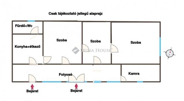 Eladó családi ház, Daruszentmiklóson 22.572 M Ft, 3 szobás