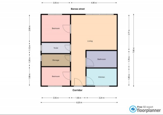 Eladó téglalakás, Budapesten, VIII. kerületben 78.5 M Ft