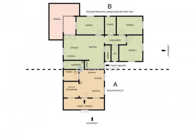 Eladó családi ház, Tasson 31.9 M Ft, 1 szobás